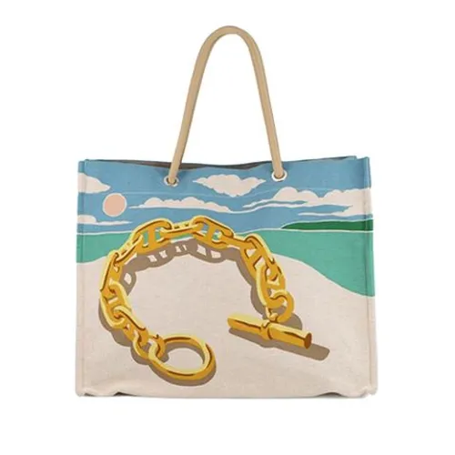 Pre-owned Canvas Tote - Hermès Vintage - Modalova