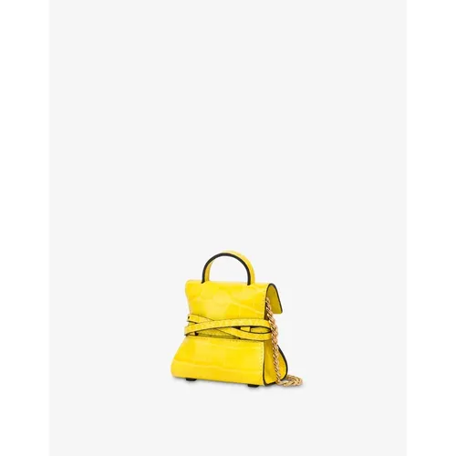 Micro Bag Tie Me - Moschino - Modalova