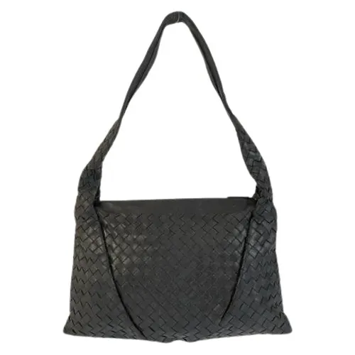 Pre-owned Leather Shoulder Bag - Bottega Veneta Vintage - Modalova