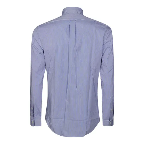 Stretch Poplin Hairline Shirt - Polo Ralph Lauren - Modalova