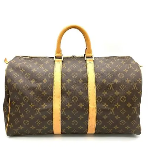 Pre-owned Canvas Weekend Bag - Louis Vuitton Vintage - Modalova