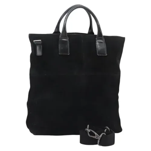 Pre-owned Suede handbags - Gucci Vintage - Modalova