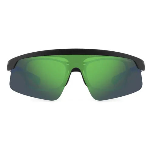Check Rectangular Sunglasses - Polaroid - Modalova