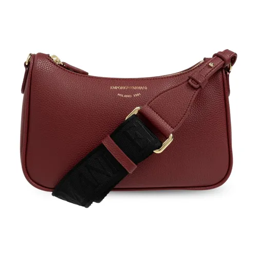 Shoulder Bag with Printed Logo - Emporio Armani - Modalova