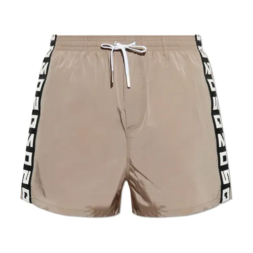 Swim Shorts with Logo - Dsquared2 - Modalova