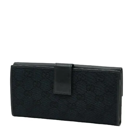 Pre-owned GG Canvas Long Wallet - Gucci Vintage - Modalova
