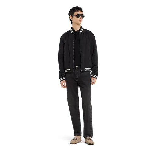 Reversible Nylon Twill Zip Jacket - Gucci - Modalova