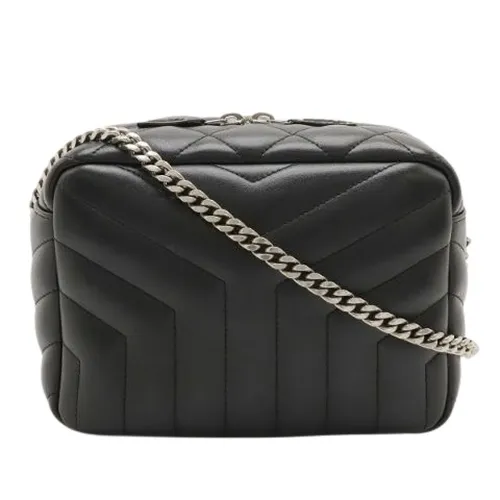 Pre-owned Leather Shoulder Bag - Yves Saint Laurent Vintage - Modalova