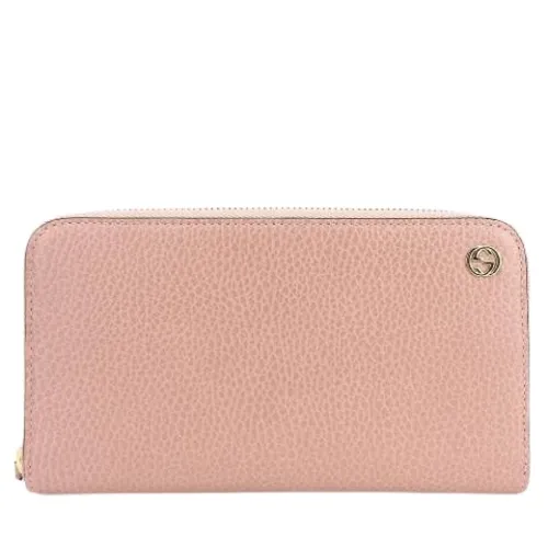 Pre-owned Leather wallets - Gucci Vintage - Modalova