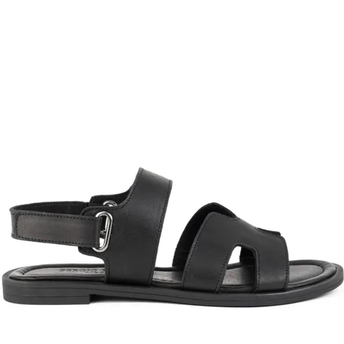 Flat Open Sandals - Sergio Moretti - Modalova