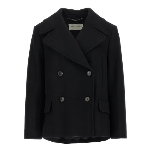 Vafel Coat - Dries Van Noten - Modalova