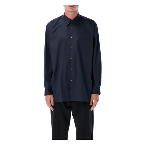 Navy Shirt Classic Style - Comme des Garçons - Modalova