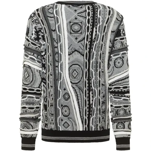 D Knit Jumper - Carlo Colucci - Modalova