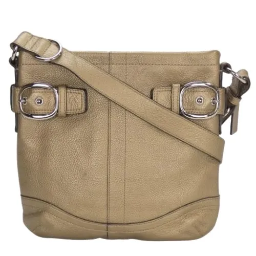 Pre-owned Leather Shoulder Bag - Coach Pre-owned - Modalova