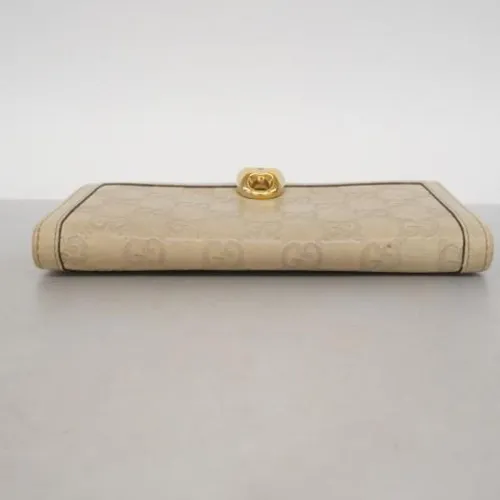 Pre-owned Leather Wallet - Gucci Vintage - Modalova