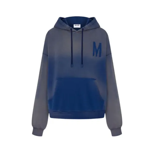 Printed Cotton Sweatshirt - Moschino - Modalova