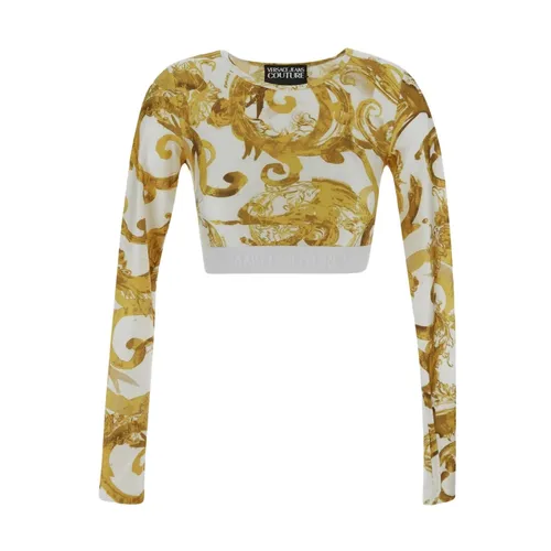 Printed Top - Versace Jeans Couture - Modalova