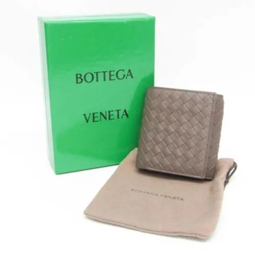 Pre-owned Leather Wallet - Bottega Veneta Vintage - Modalova