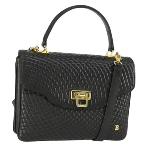 Pre-owned Leather Handbag - Bally Pre-owned - Modalova