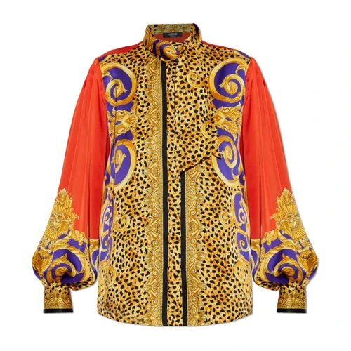 Silk shirt - Versace - Modalova