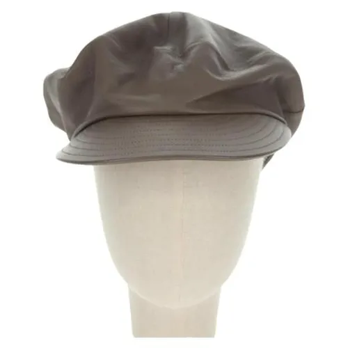 Pre-owned Leather Hat - Louis Vuitton Vintage - Modalova