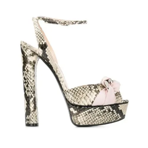 Elegant Multicolour High Heels Sandals - Casadei - Modalova