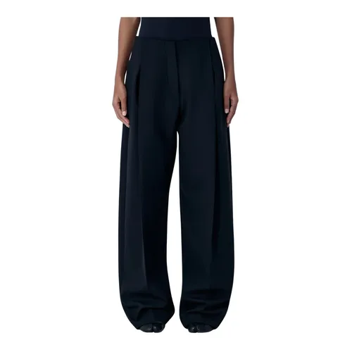 Wool-Blend Tailored Pants - Sportmax - Modalova