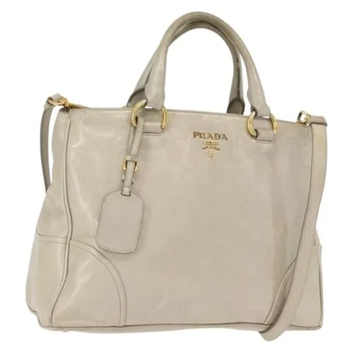 Pre-owned Leather Handbag - Prada Vintage - Modalova