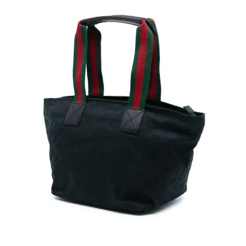 Pre-owned Canvas Tote - Gucci Vintage - Modalova