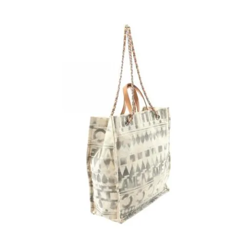 Pre-owned Canvas Tote Bag - Chanel Vintage - Modalova