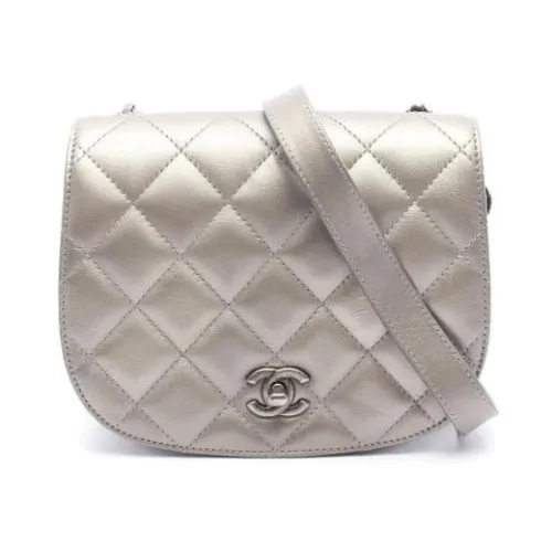 Pre-owned Cuero bolsos-chanel - Chanel Vintage - Modalova
