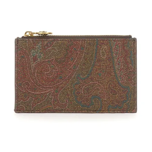 Paisley Card Holder - Etro - Modalova