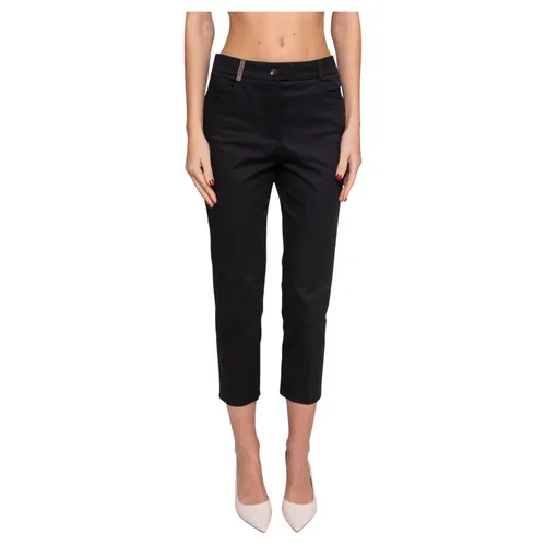 Trousers > Cropped Trousers - - Peserico - Modalova