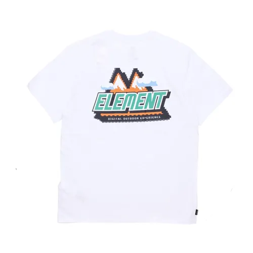 Outdoor Tee Optic White Short Sleeve - Element - Modalova