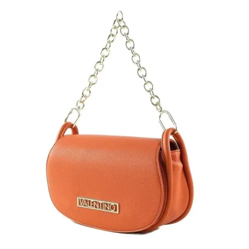 Vinyl Shoulder Bag Arancio - Valentino by Mario Valentino - Modalova