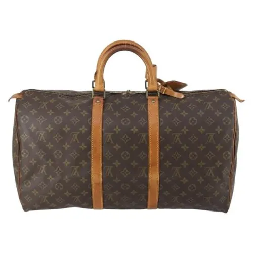 Pre-owned Canvas Weekend Bag - Louis Vuitton Vintage - Modalova
