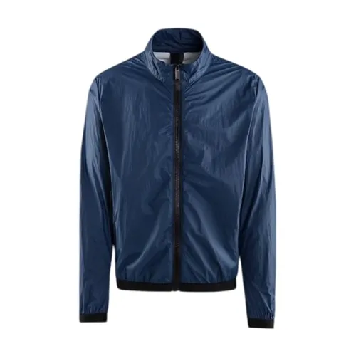 Blue Bomber Jacket Windstopper Water-Resistant - BomBoogie - Modalova