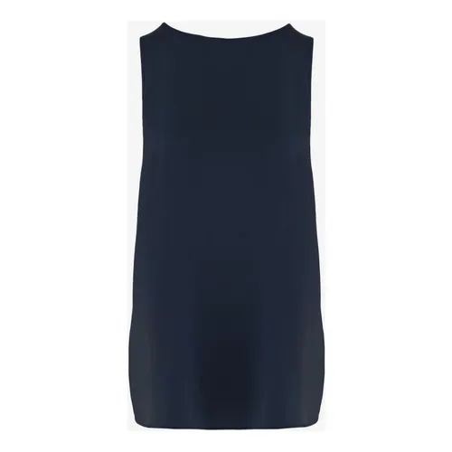 Stretch Silk Top - Allude - Modalova