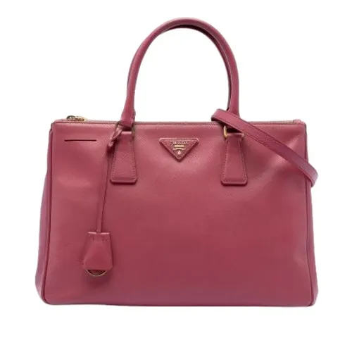 Pre-owned Vintage Leather Handbag - Prada Vintage - Modalova