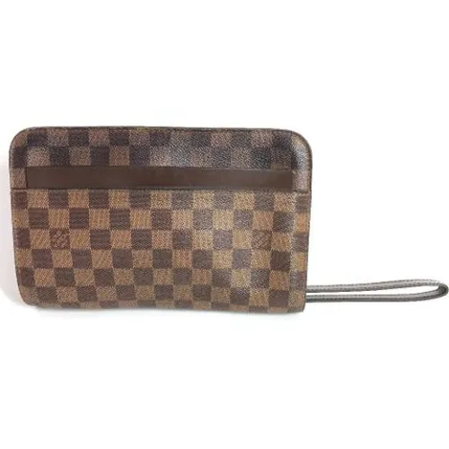 Pre-owned Vintage Canvas Clutch - Louis Vuitton Vintage - Modalova