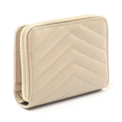 Pre-owned Leather Wallet - Yves Saint Laurent Vintage - Modalova