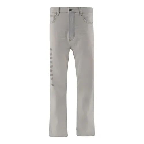 Logo Jeans de Denim de Algodón Elástico - Amiri - Modalova