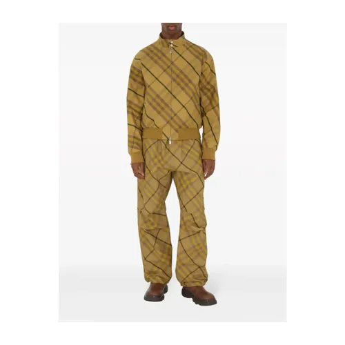 Cedar Check Bomber Jacket - Burberry - Modalova