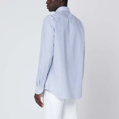Twill Stripe Long Sleeve Shirt - Xacus - Modalova