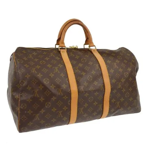 Pre-owned Canvas Weekend Bag - Louis Vuitton Vintage - Modalova