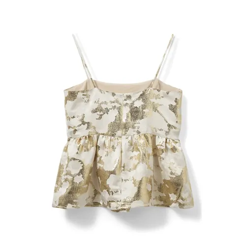 Off White Metallic Detail Top - Sofie Schnoor - Modalova