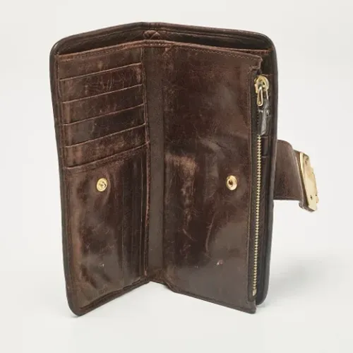 Pre-owned Leather wallets - Miu Miu Pre-owned - Modalova