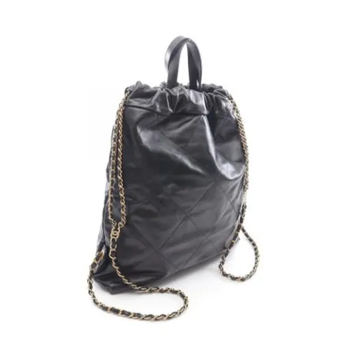 Pre-owned Leather Backpack - Chanel Vintage - Modalova