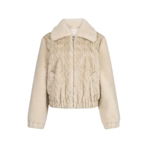 Jackets > Faux Fur & Shearling Jackets - - Liu Jo - Modalova