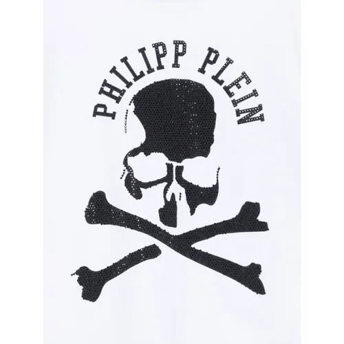 White Sweatshirt - Philipp Plein - Modalova